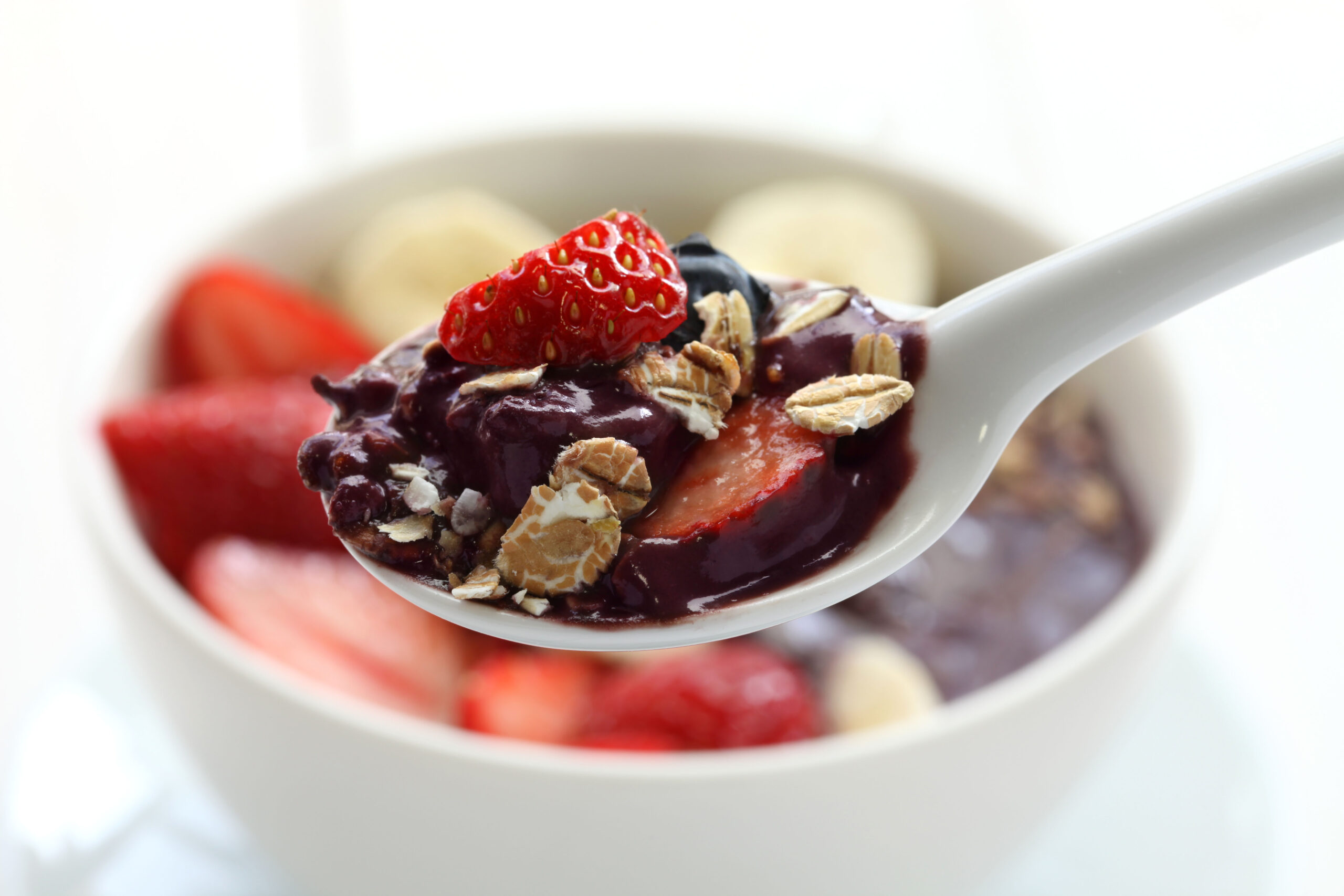 Acai bowl at Maui Farmer's Market