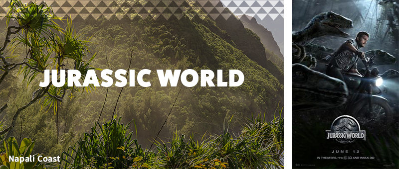 Jurassic World was filmed on Kauai