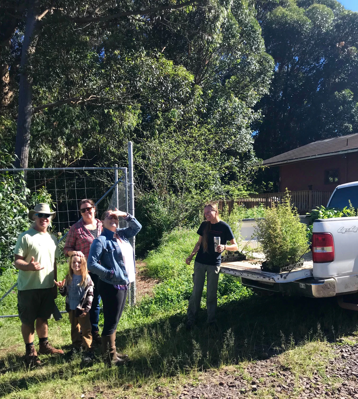 Volunteers on Maui