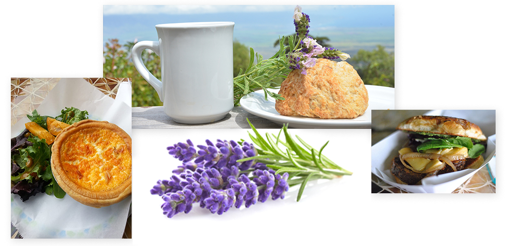Maui Lavender Cafe food images