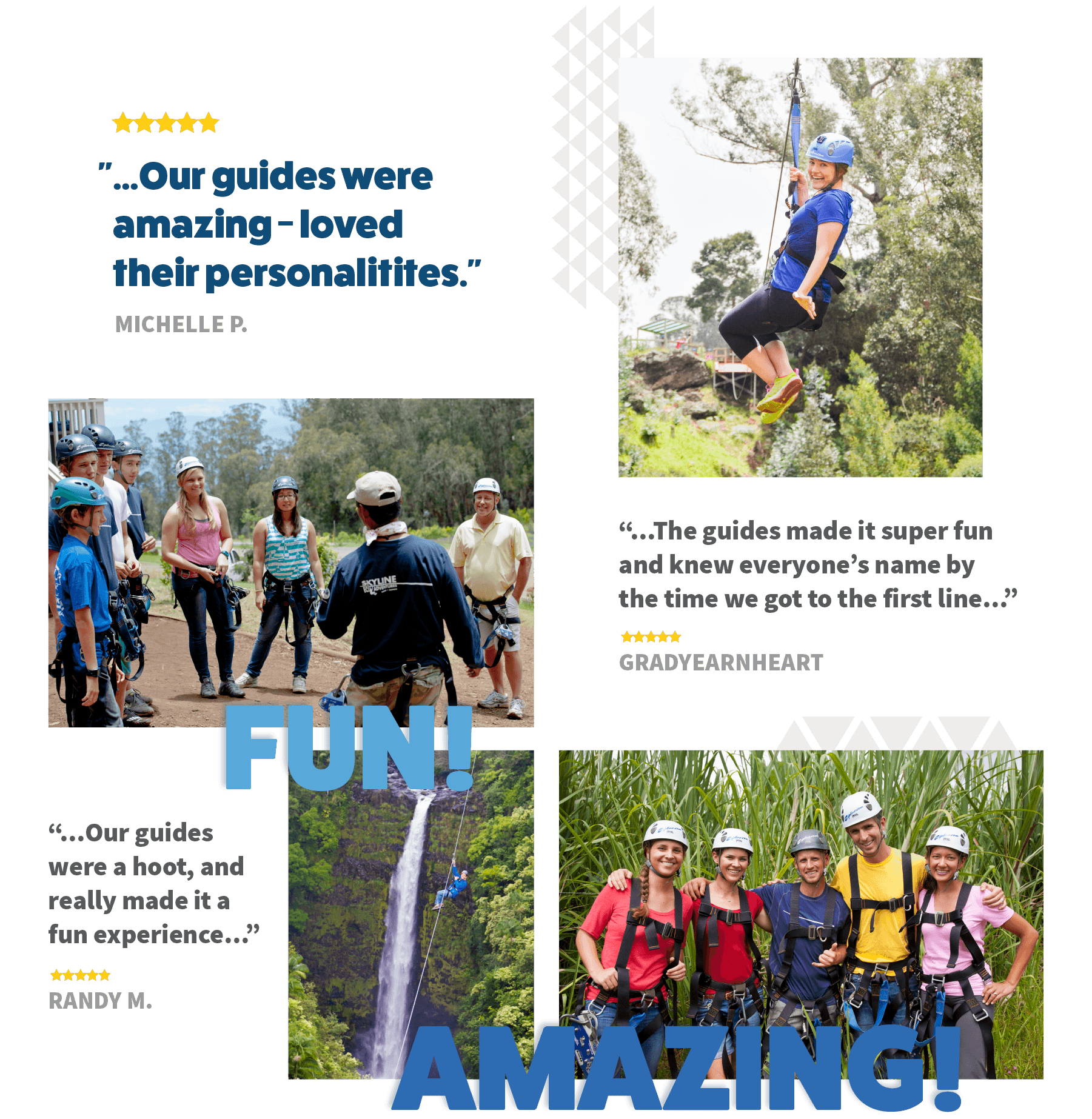 Guest review shares "both guides were informative, safe & friendly"